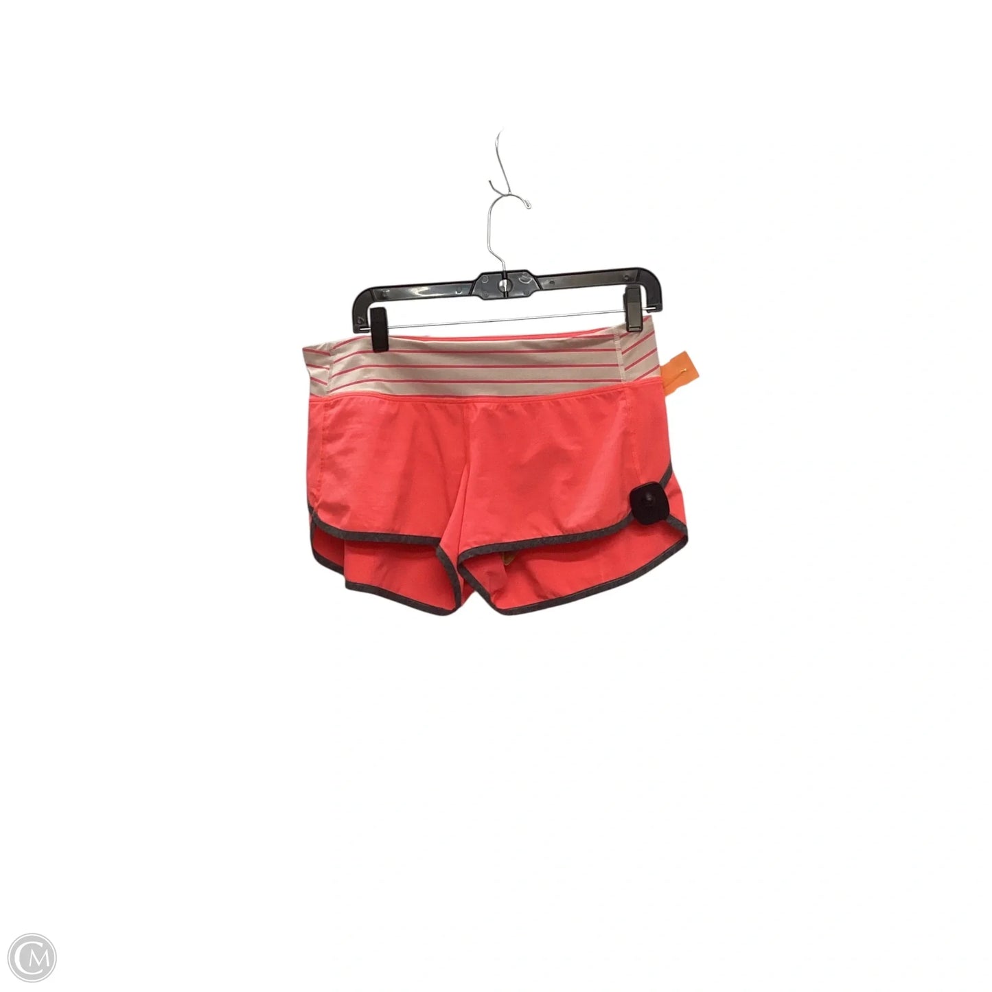 Athletic Shorts By Lululemon In Pink, Size: 8