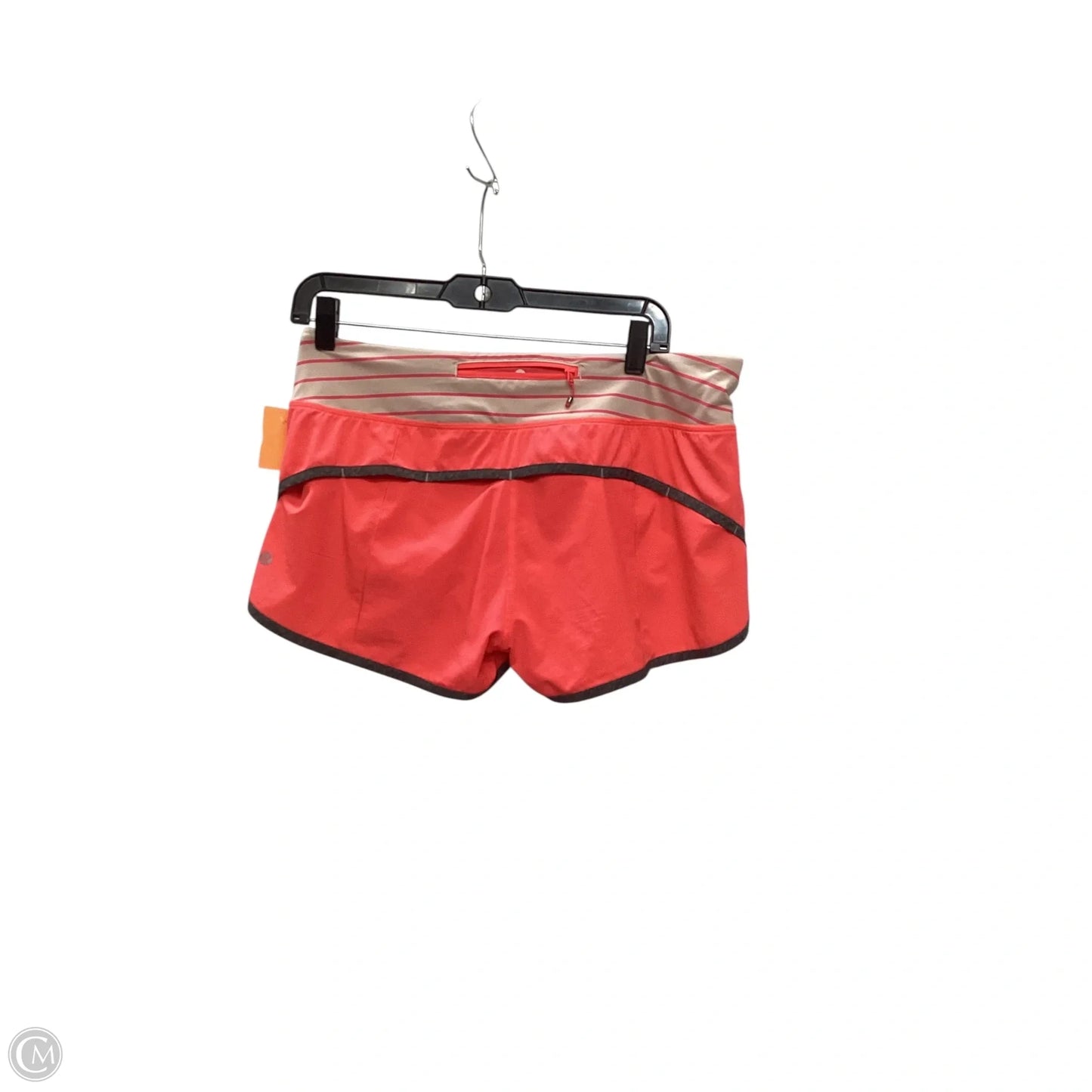 Athletic Shorts By Lululemon In Pink, Size: 8