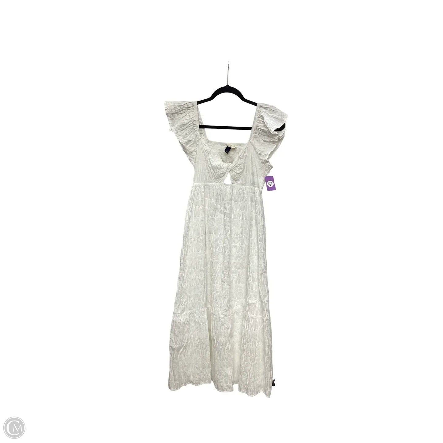 Dress Casual Maxi By Universal Thread In White, Size: M