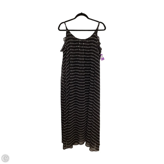 Dress Casual Maxi By Who What Wear In Black, Size: M