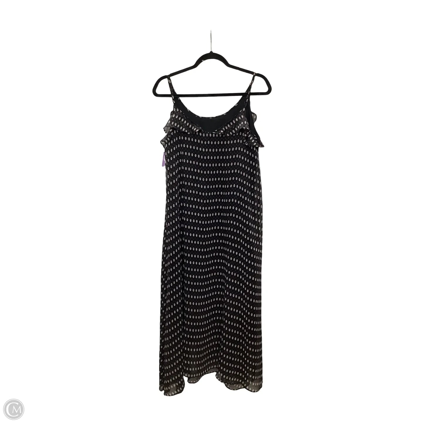 Dress Casual Maxi By Who What Wear In Black, Size: M