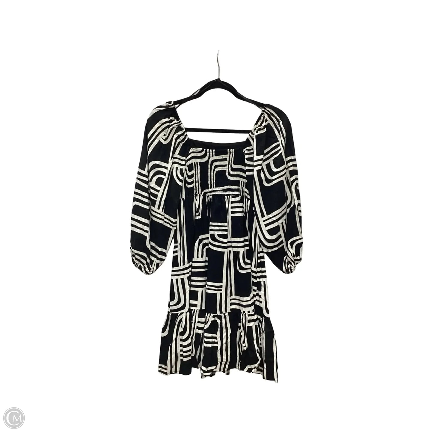Dress Casual Short By Nine West In Geometric Pattern, Size: S