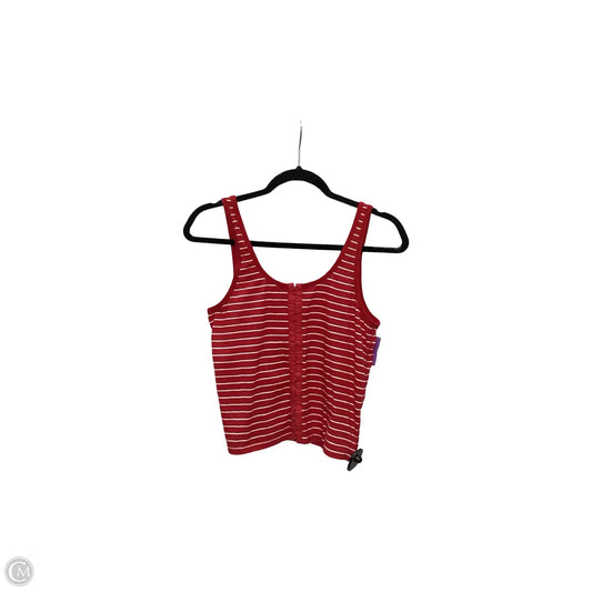 Top Sleeveless By Pilcro In Striped Pattern, Size: S