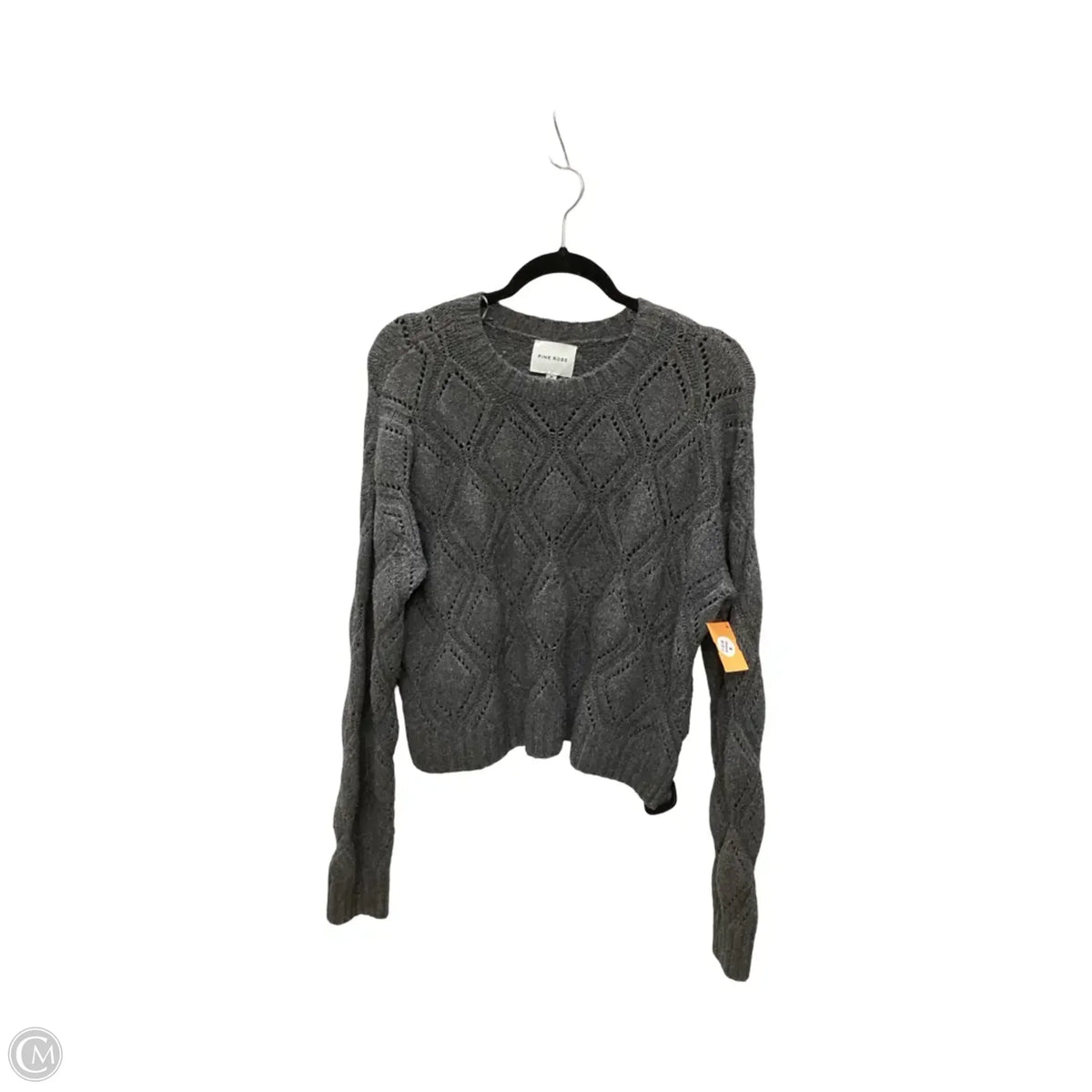 Sweater By Pink Rose In Grey, Size: M
