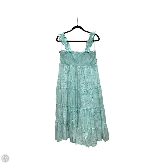 Dress Casual Maxi By Crown And Ivy In Blue, Size: Xl