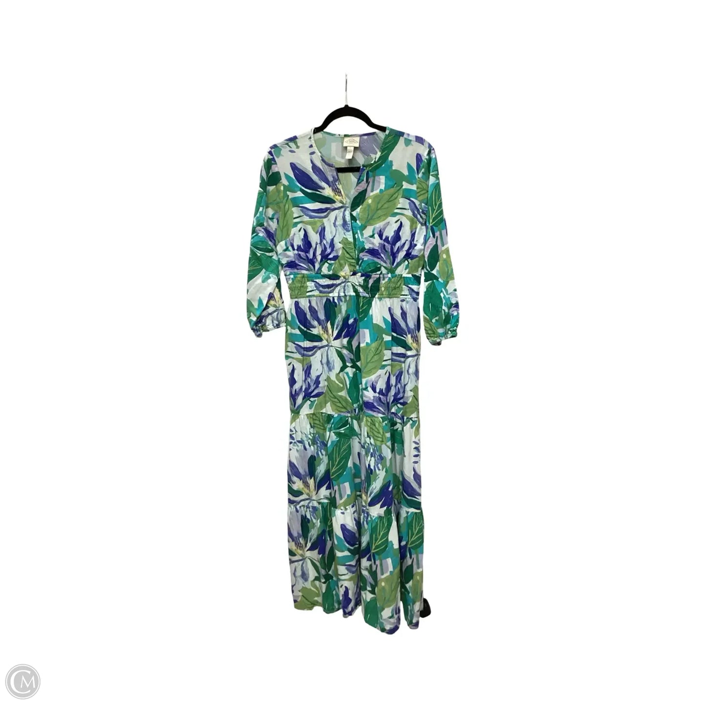 Dress Casual Maxi By St Johns Bay In Green, Size: M