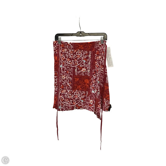 Skirt Mini & Short By Anthropologie In Red, Size: 4