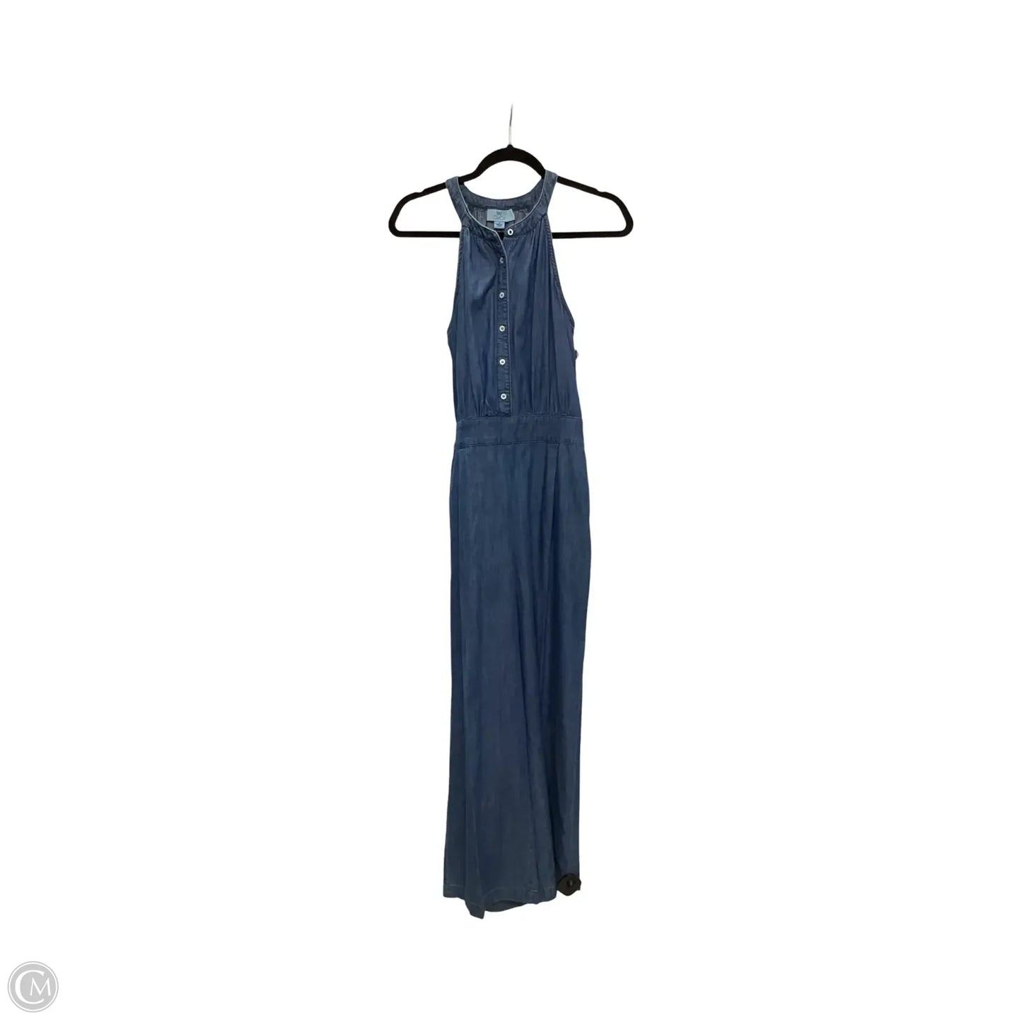 Jumpsuit By Cece In Blue Denim, Size: 2