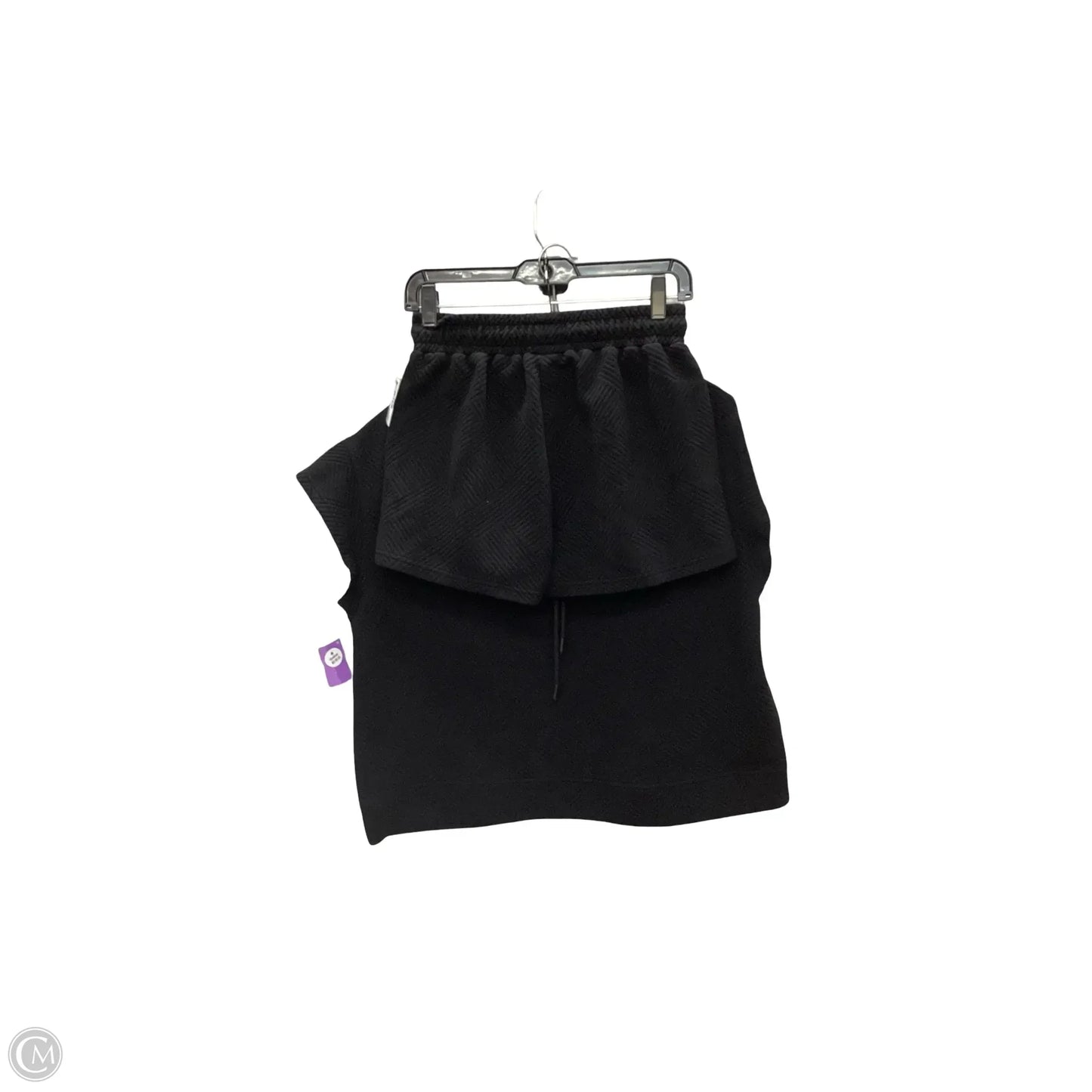 Shorts Set By See And Be Seen In Black, Size: S