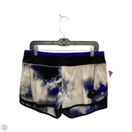 Athletic Shorts By Lululemon In Blue, Size: 8