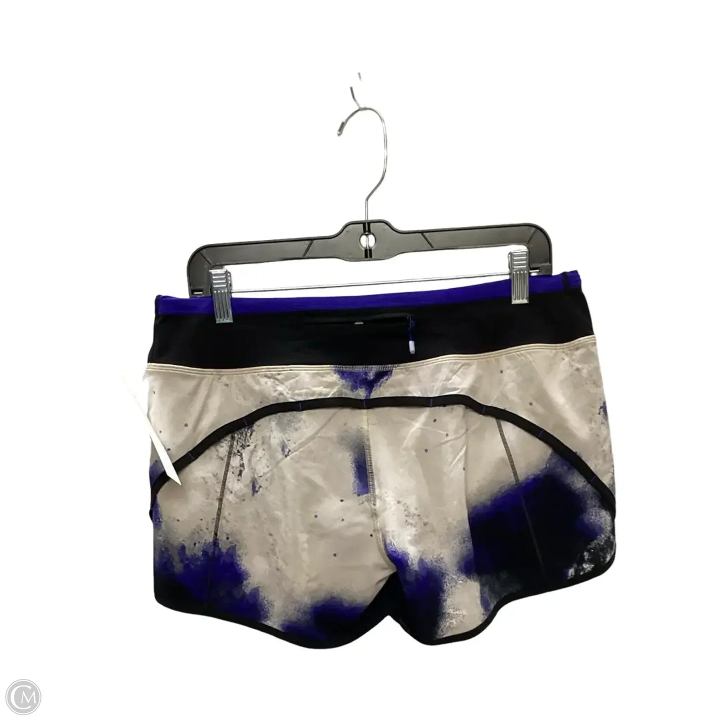 Athletic Shorts By Lululemon In Blue, Size: 8