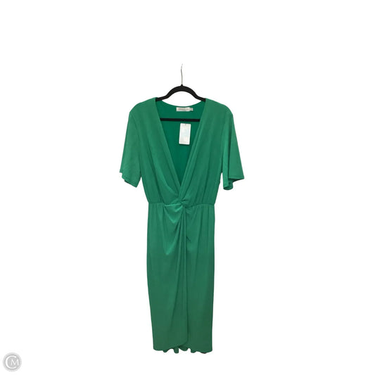 Dress Casual Maxi By All In Favor In Green, Size: L