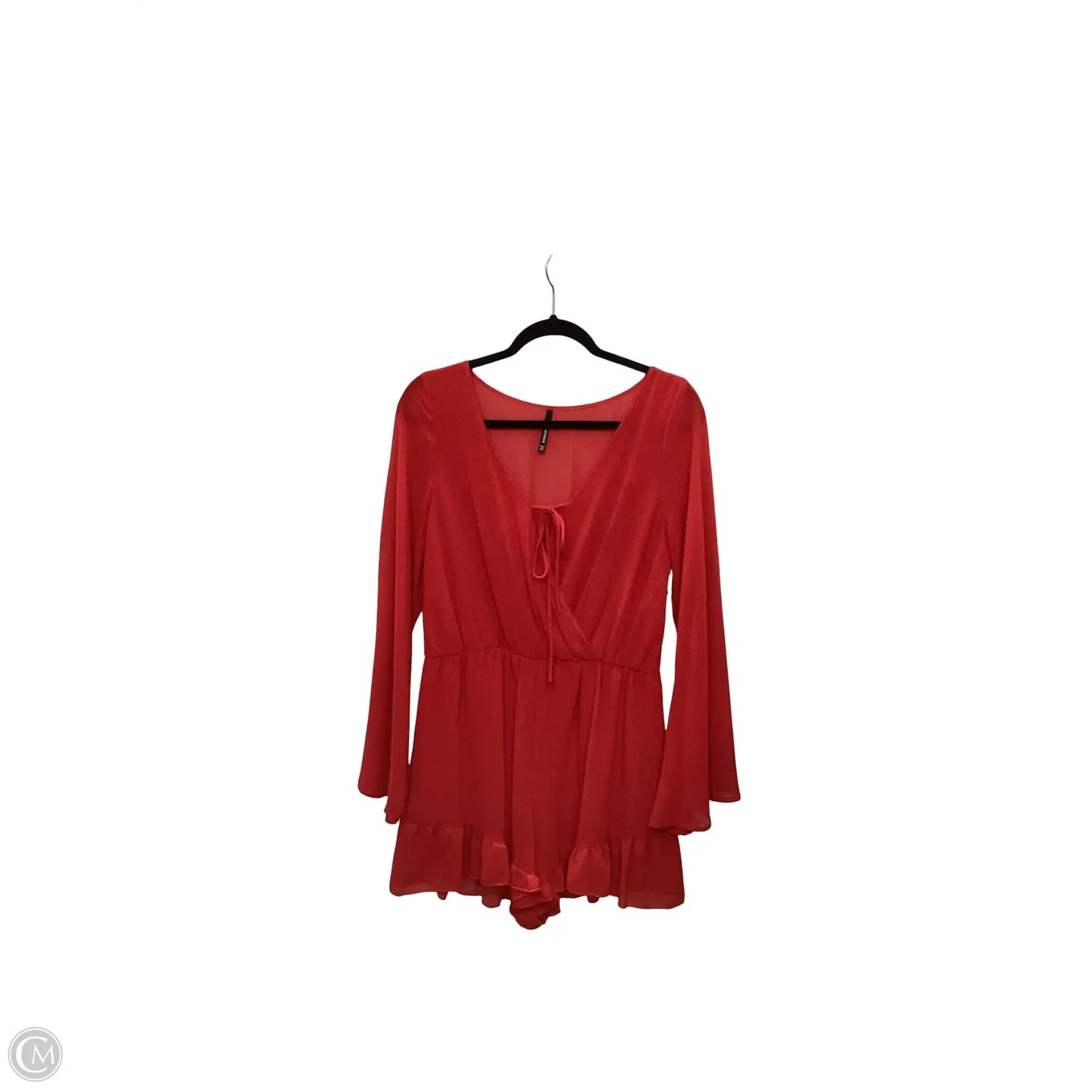 Romper By Peppermint In Red, Size: L