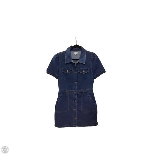 Romper By Love Fire In Blue Denim, Size: M