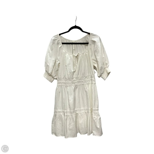 Dress Casual Short By Anthropologie In White, Size: M