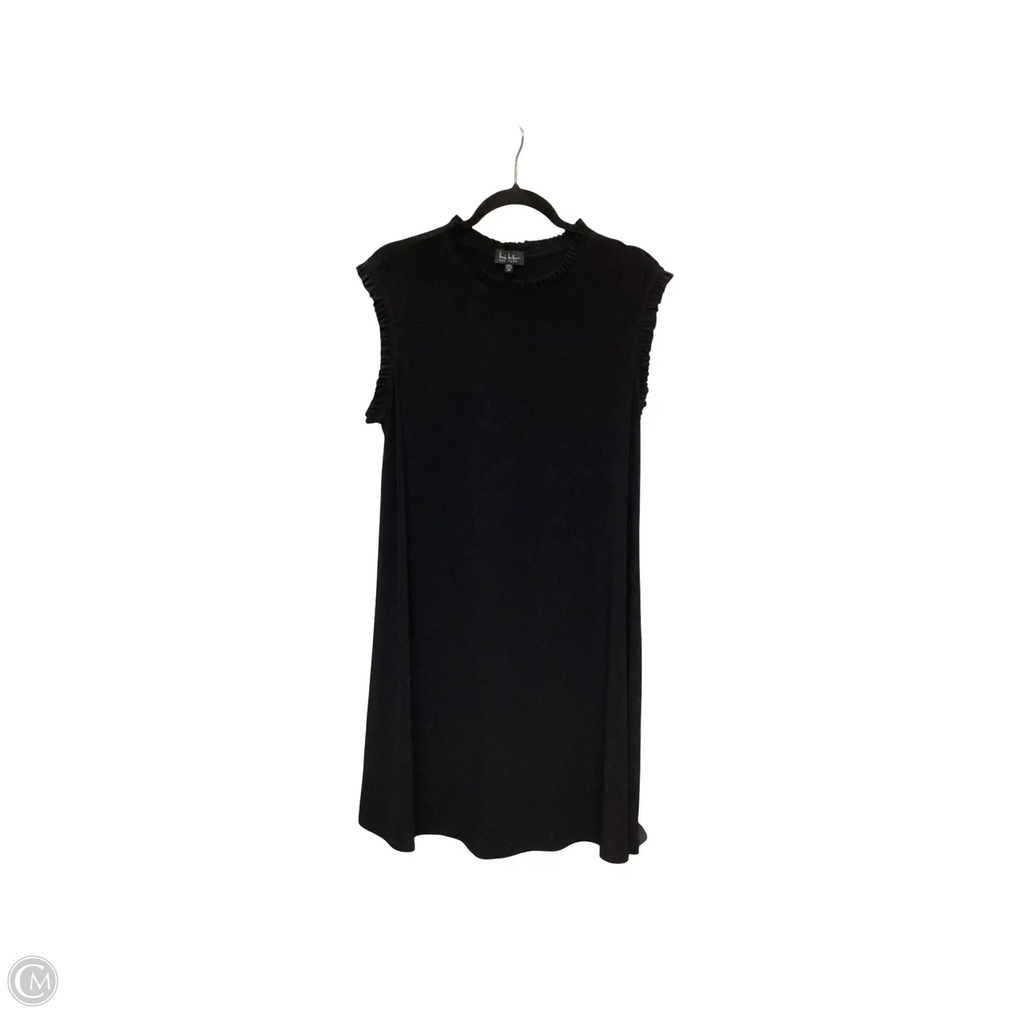 Dress Casual Short By Nicole By Nicole Miller In Black, Size: 1x