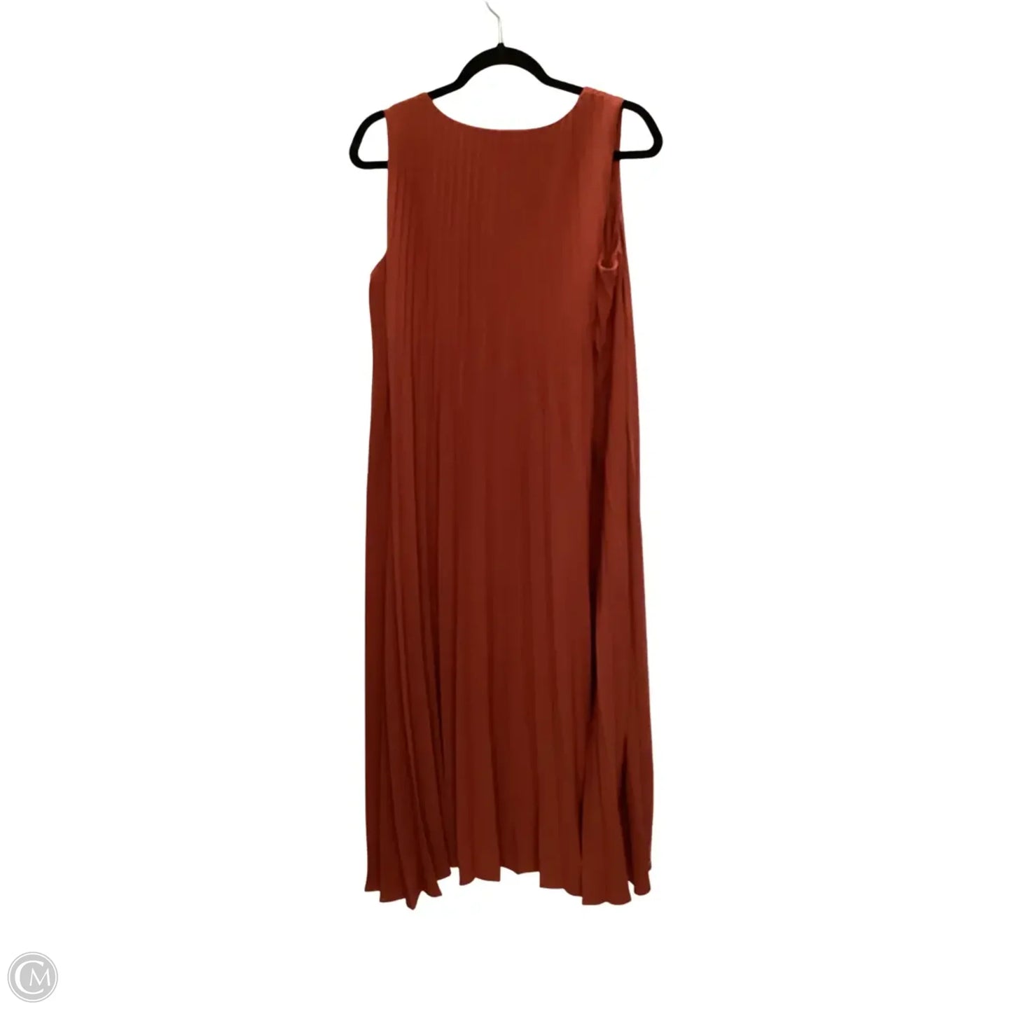 Dress Casual Midi By J. Jill In Orange, Size: M