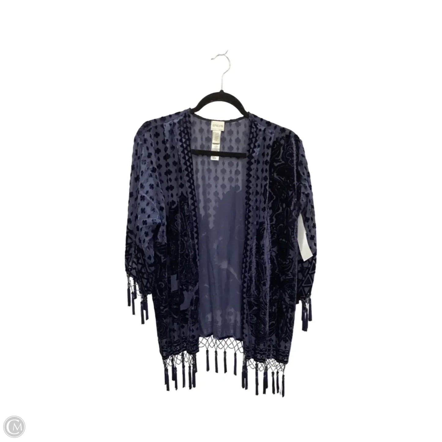 Kimono By Chicos In Navy, Size: S