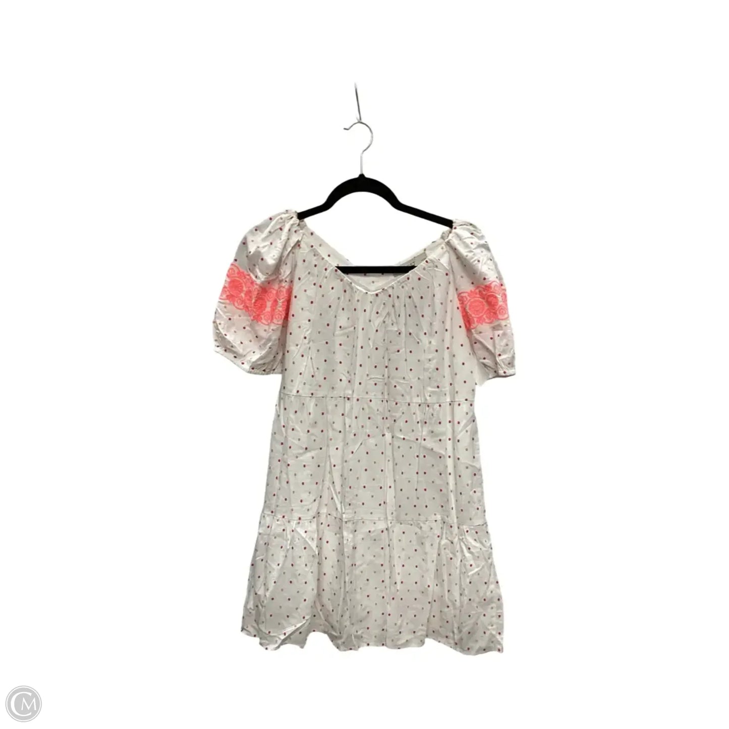 Dress Casual Short By Loft In Polkadot Pattern, Size: Mp