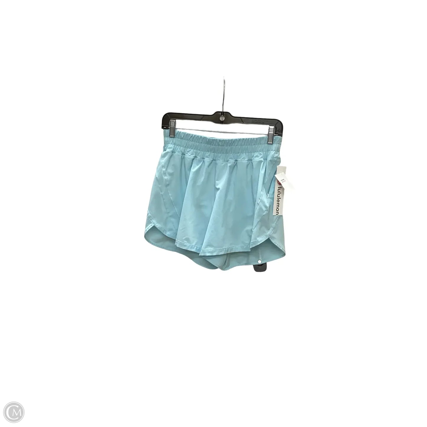 Athletic Shorts By Lululemon In Blue, Size: 8