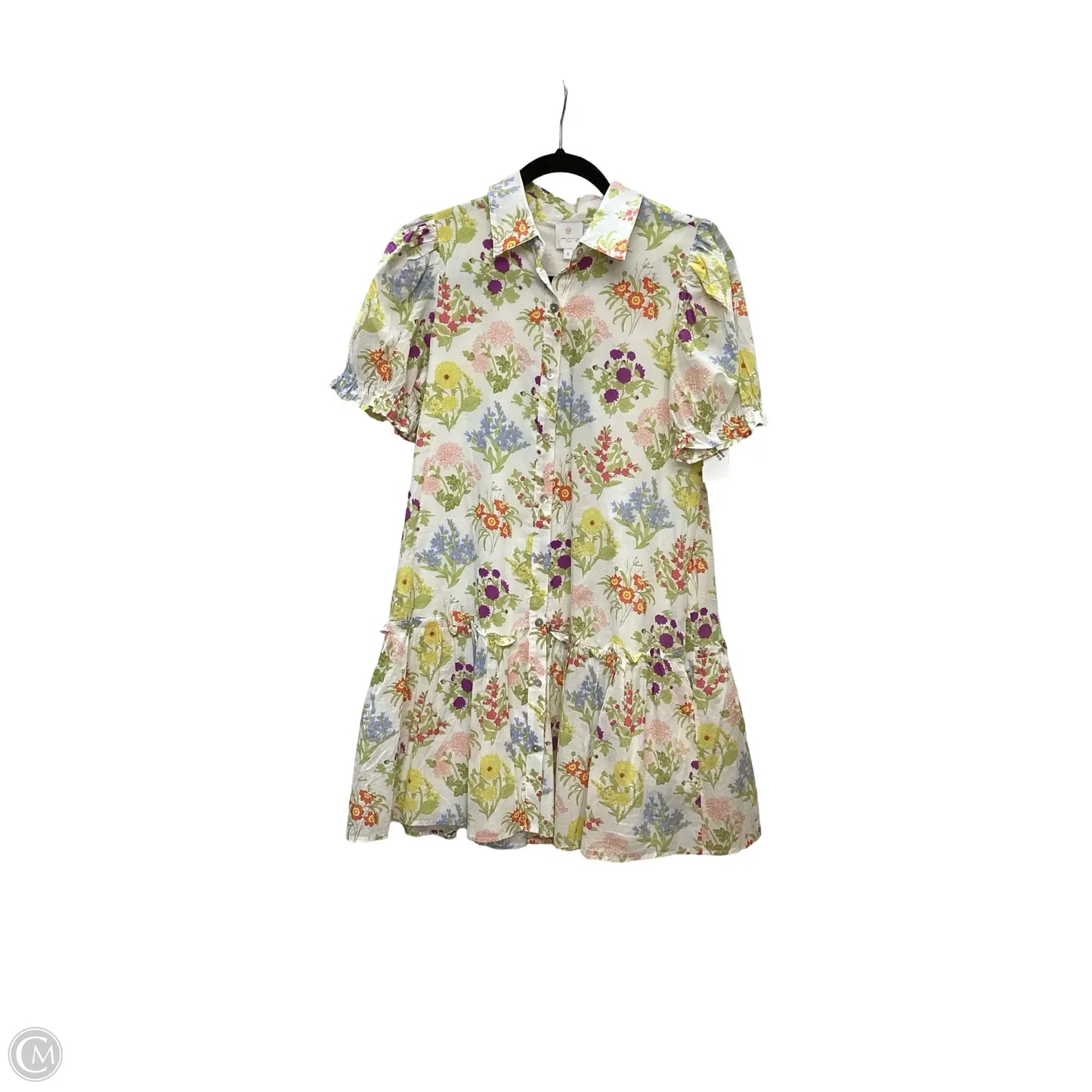 Dress Casual Short By J.marie In Floral Print, Size: S