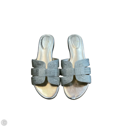 Sandals Flats By Bandolino In Gold, Size: 6.5