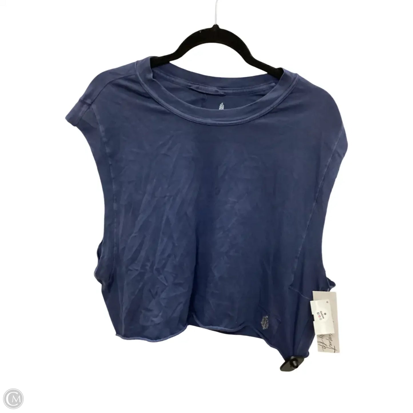Blouse Sleeveless By Free People In Blue, Size: S