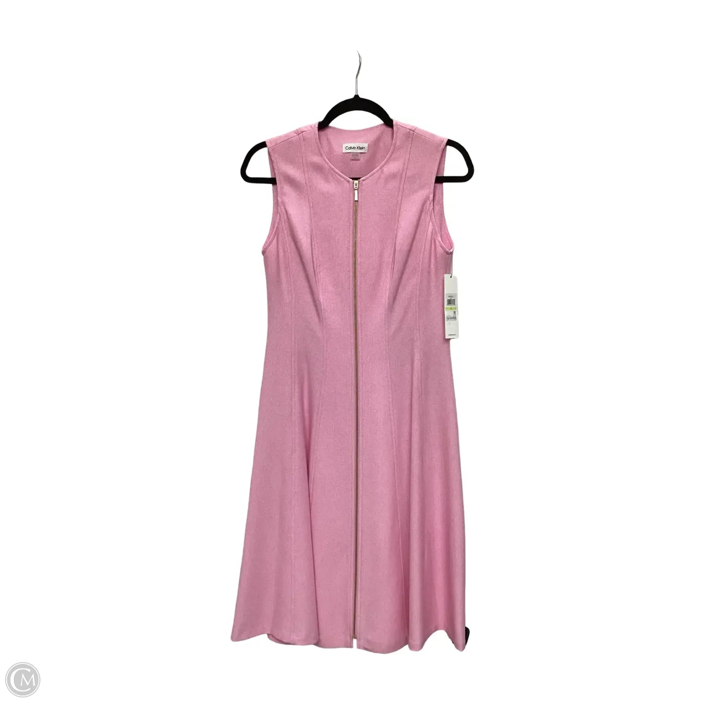 Dress Work By Calvin Klein In Pink, Size: 4