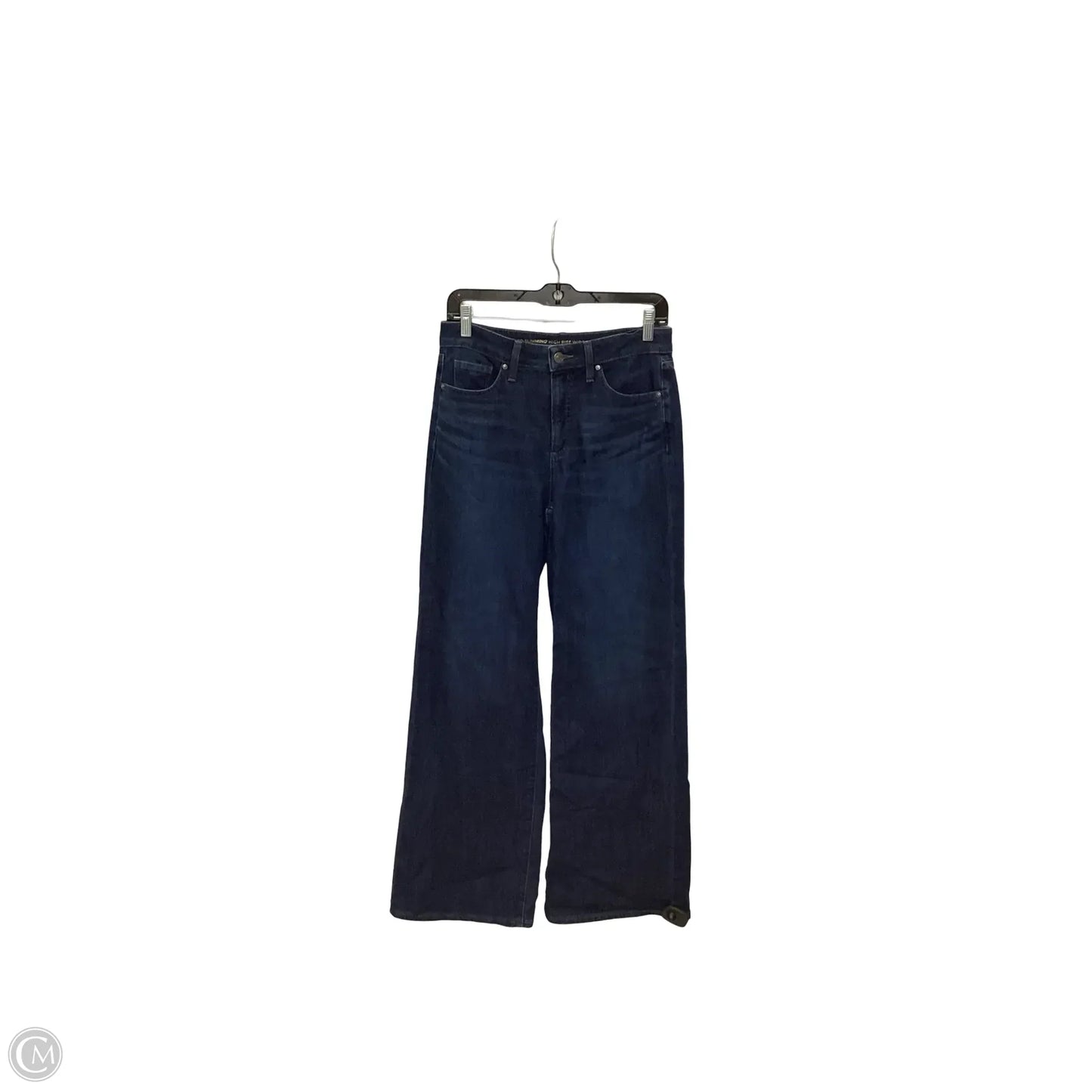 Jeans Wide Leg By Chicos In Blue Denim, Size: 4