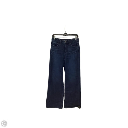 Jeans Wide Leg By Chicos In Blue Denim, Size: 4
