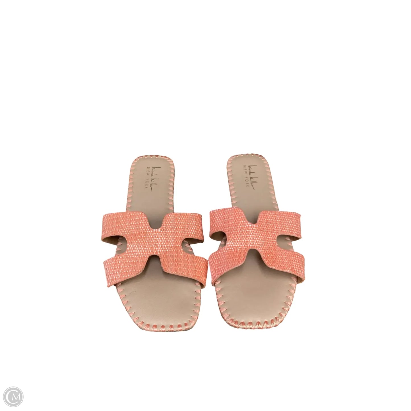 Sandals Flats By Nicole By Nicole Miller In Orange, Size: 8.5