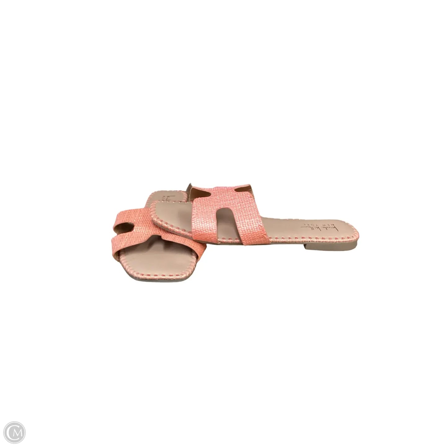 Sandals Flats By Nicole By Nicole Miller In Orange, Size: 8.5