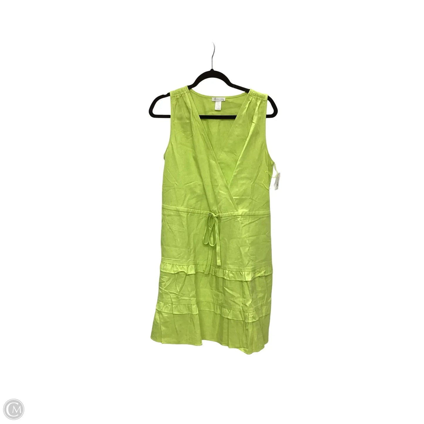 Dress Casual Short By London Times In Green, Size: M
