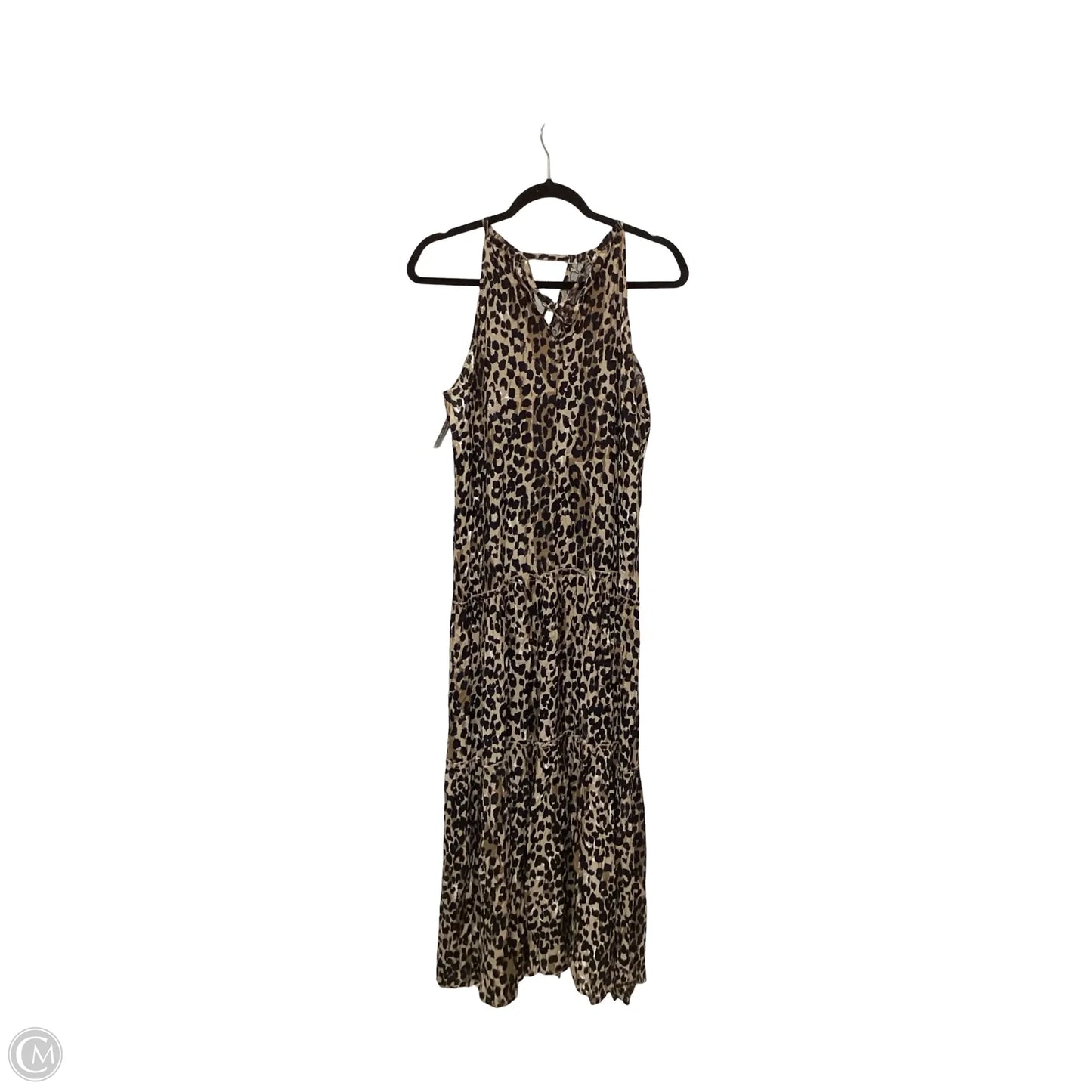 Dress Casual Maxi By Charlie Paige In Animal Print, Size: M