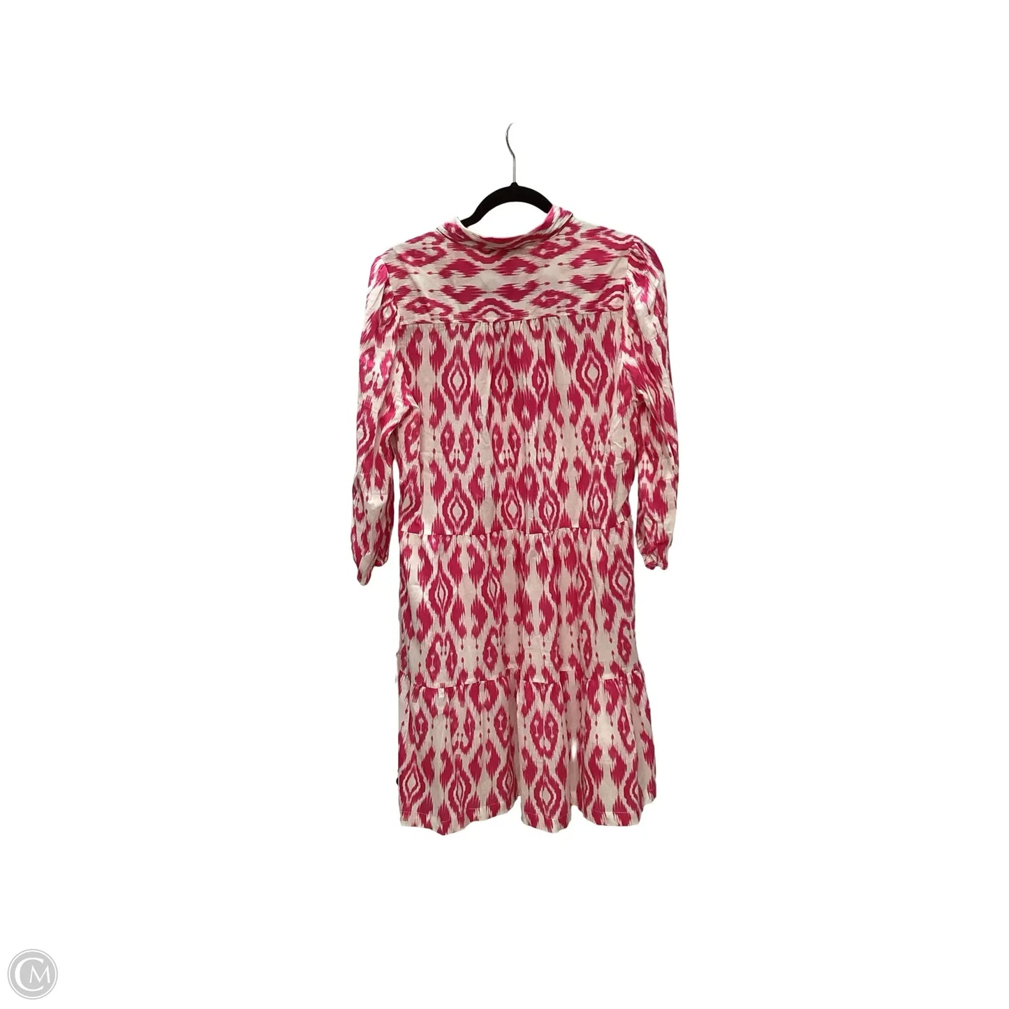 Dress Casual Short By Ellen Tracy In Pink, Size: L