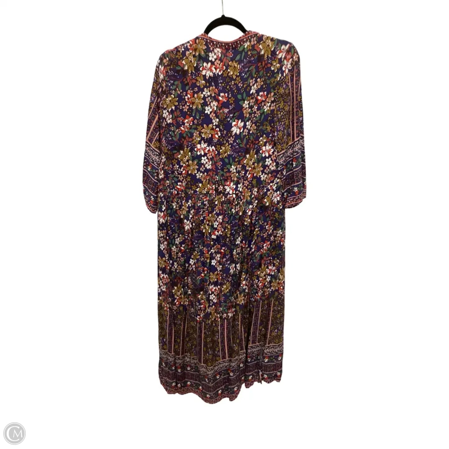 Dress Casual Maxi By Jodifl In Floral Print, Size: L