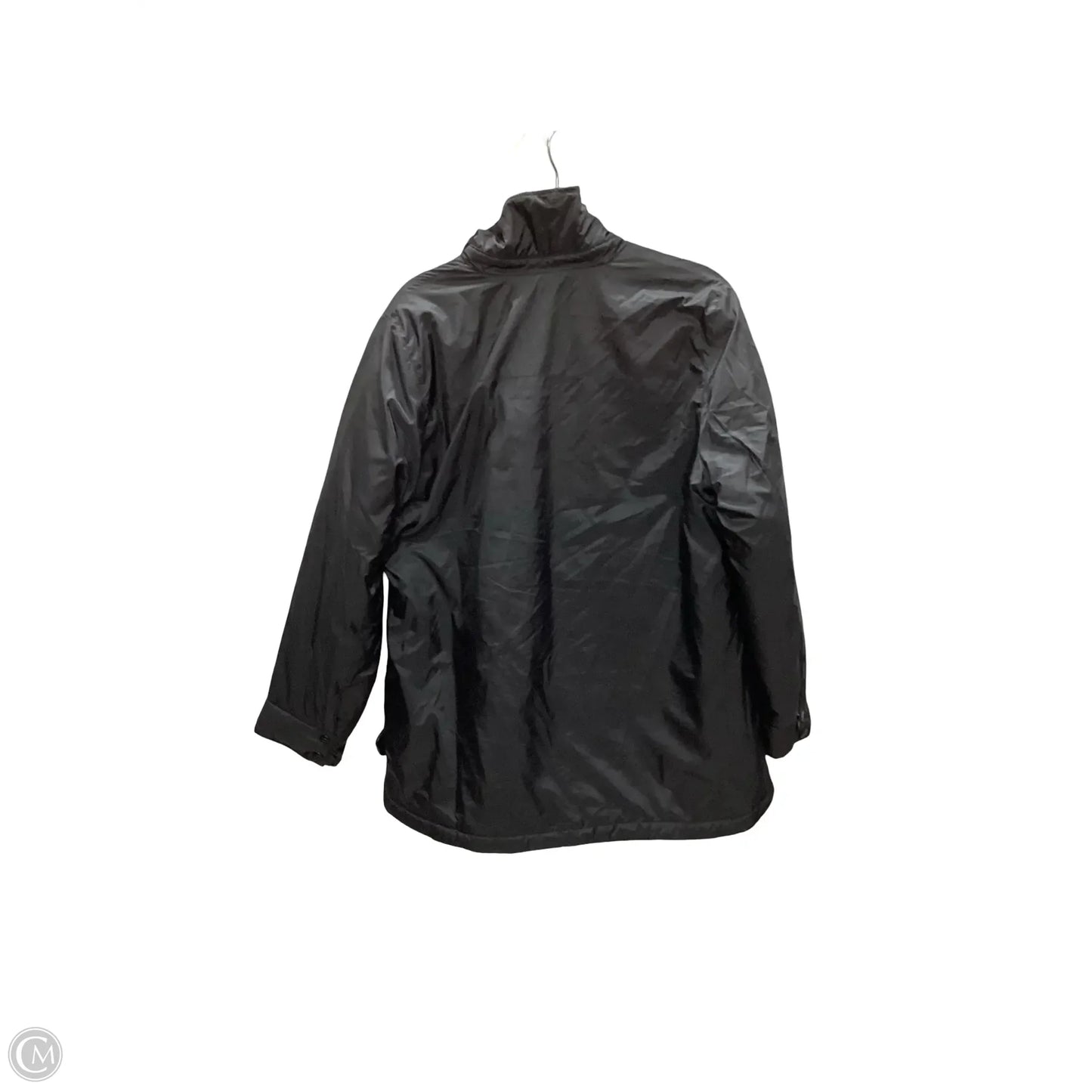 Jacket Puffer & Quilted By Chicos In Black, Size: L