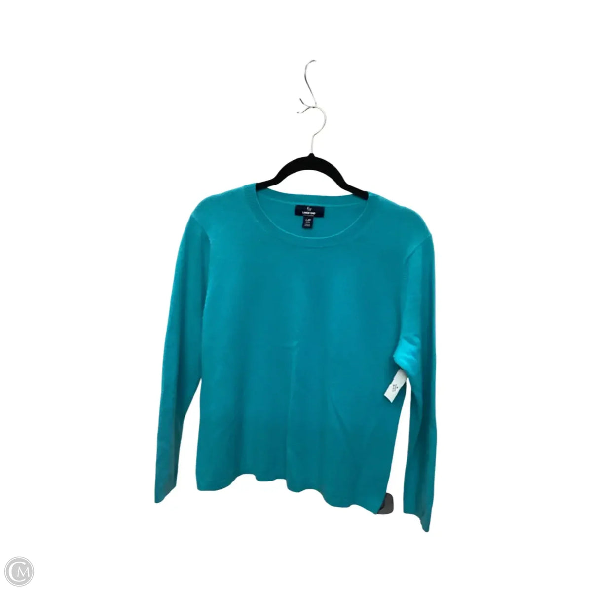 Sweater By Lands End In Blue, Size: L