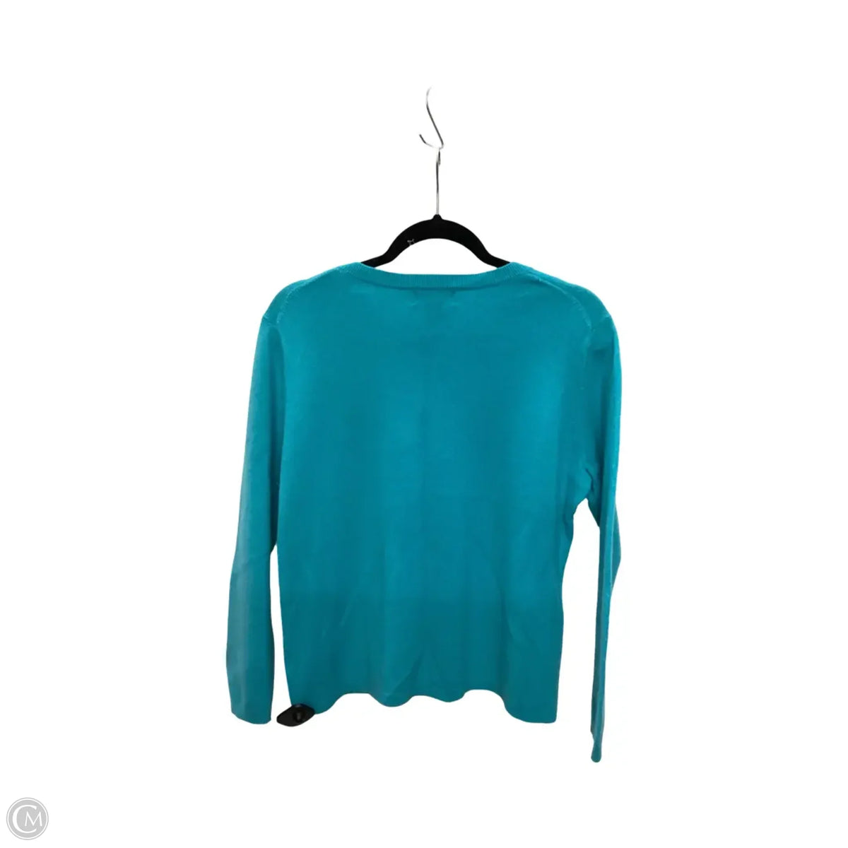 Sweater By Lands End In Blue, Size: L