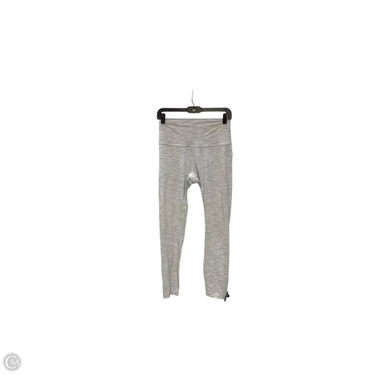 Athletic Leggings By Lululemon In Grey, Size: 8