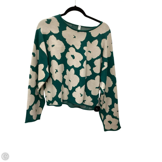 Sweater By Wishlist In Green, Size: M