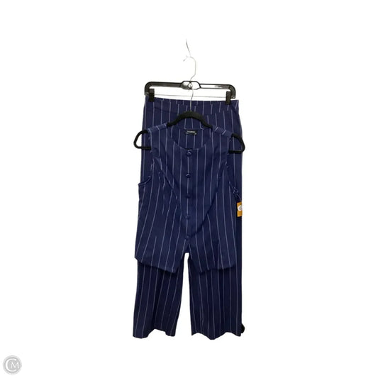 Pants Set 2pc By Lulumari In Striped Pattern, Size: L