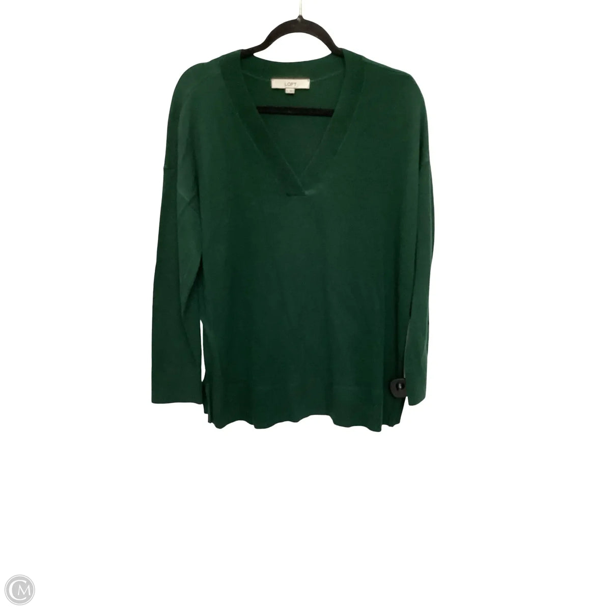 Sweater By Loft In Green, Size: L