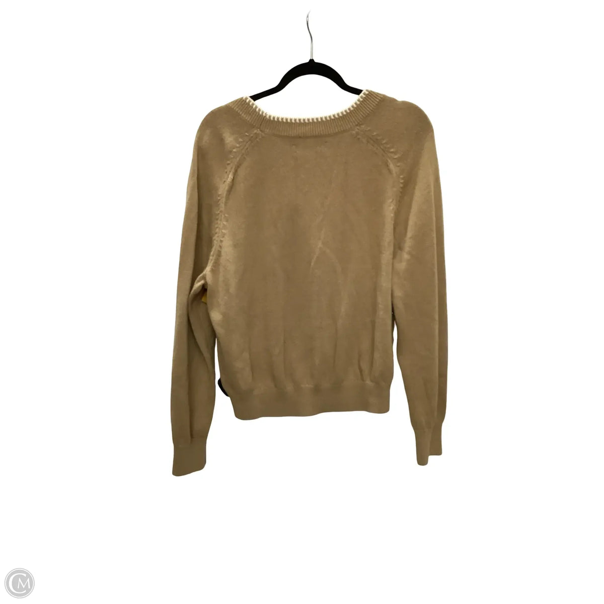 Cardigan By Loft In Tan, Size: L