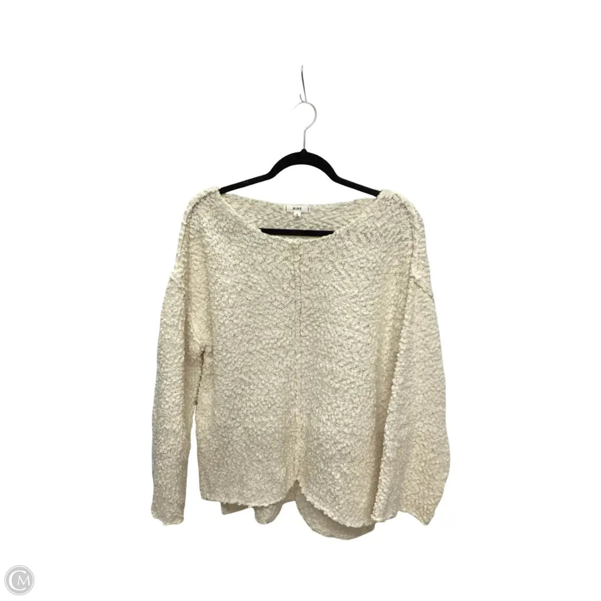 Sweater By Mine In Cream, Size: L
