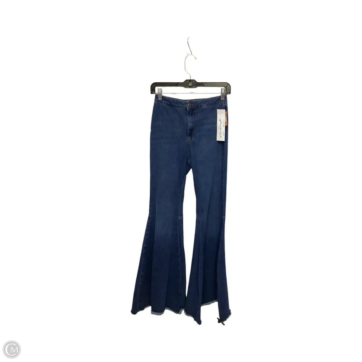 Jeans Flared By Free People In Blue, Size: 2