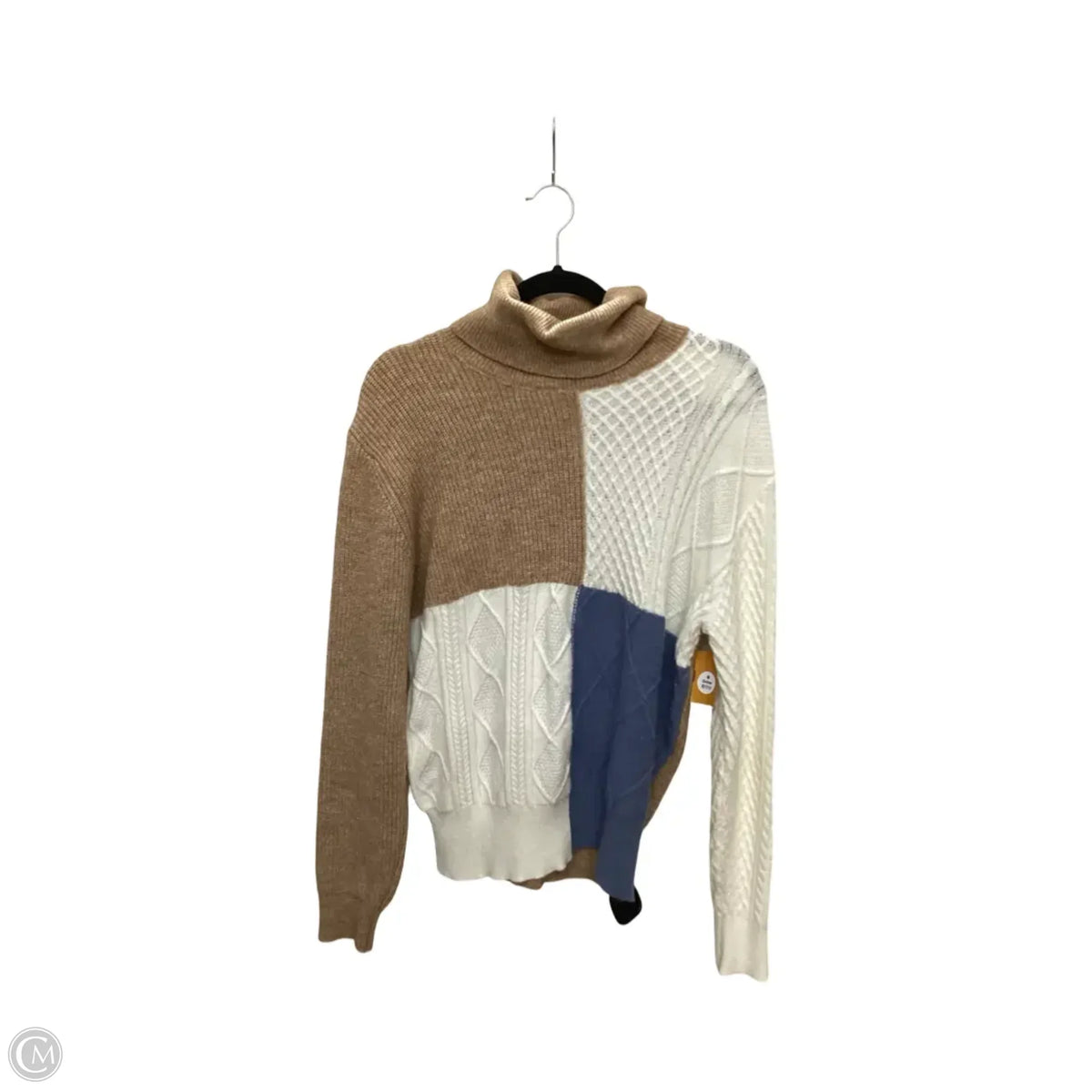 Sweater By Clothes Mentor In Tan, Size: S