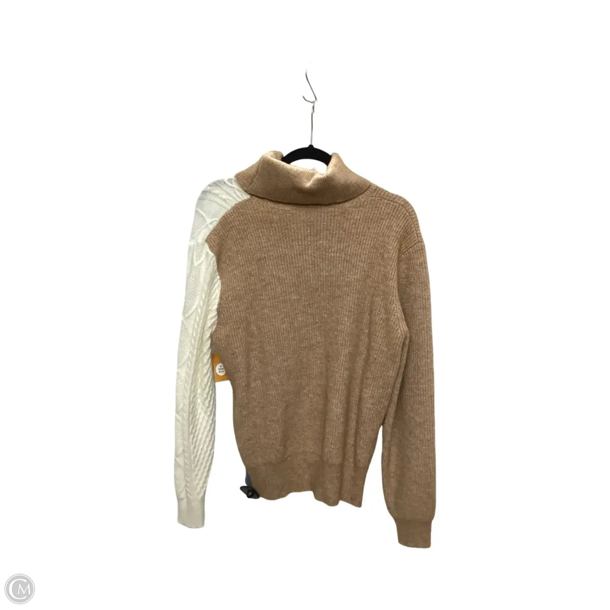 Sweater By Clothes Mentor In Tan, Size: S