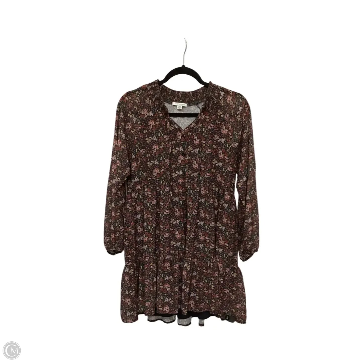 Dress Casual Short By American Eagle In Floral Print, Size: S