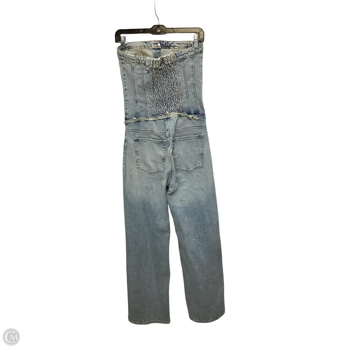 Jumpsuit By Zara In Blue Denim, Size: S